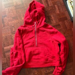 Lululemon Scuba half zip hoodie